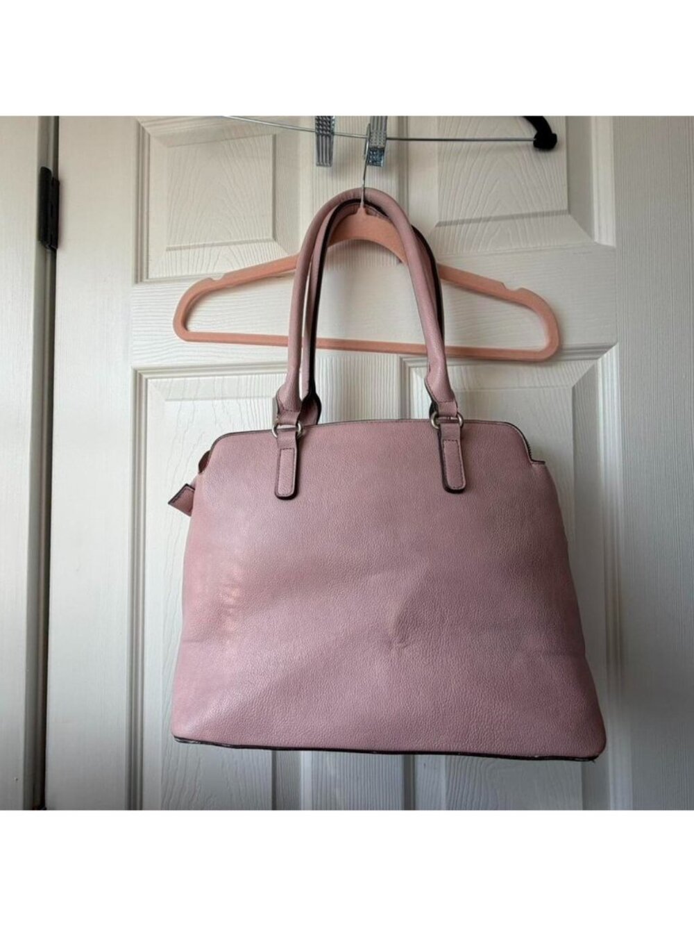 Charming Charlie Pink Satchel - Picture 3 of 8